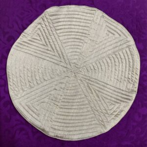 Geometric Quilted Round Placemat - Symmetra Collection