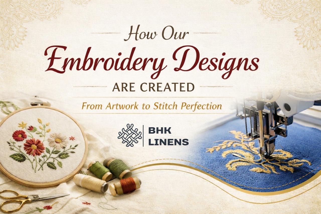 How Our Embroidery Designs Are Created: From Artwork to Stitch Perfection