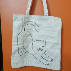 Stretch & Smile Embroidered Tote