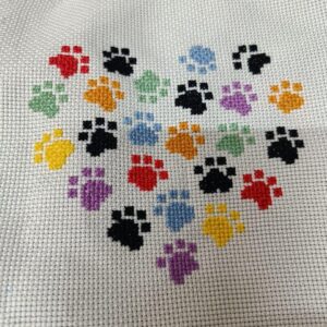 Paw Prints of Love Placemat & Napkin Set