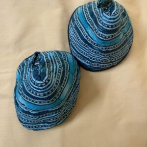 Blue Ikat Conical Potholder