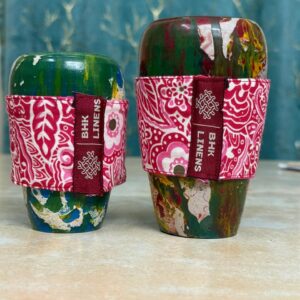 Rosé Garden Coffee Cozy Set