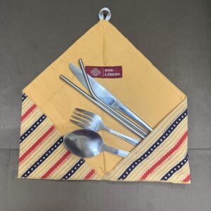 Heritage Stripe Cutlery Wrap