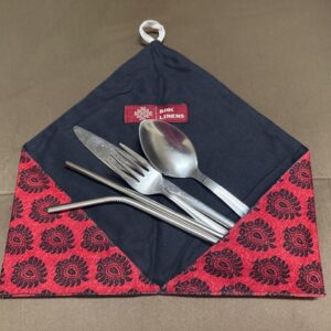 Royal Paisley Cutlery Wrap