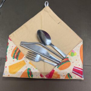 Snack Street Cutlery Wrap