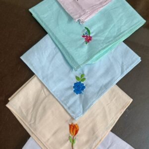 Pastel Floral Kerchief Set