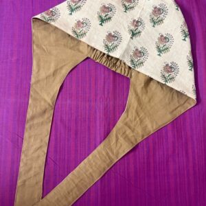 Paisley Bloom Reversible Scrub Cap