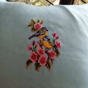 Spring Songbird Cushion Cover