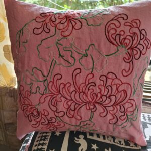 Blush Bloom Casement Cushion Cover