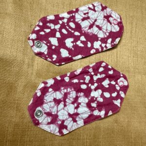 Pink Batik Cord Keeper – Travel Bag Identifier