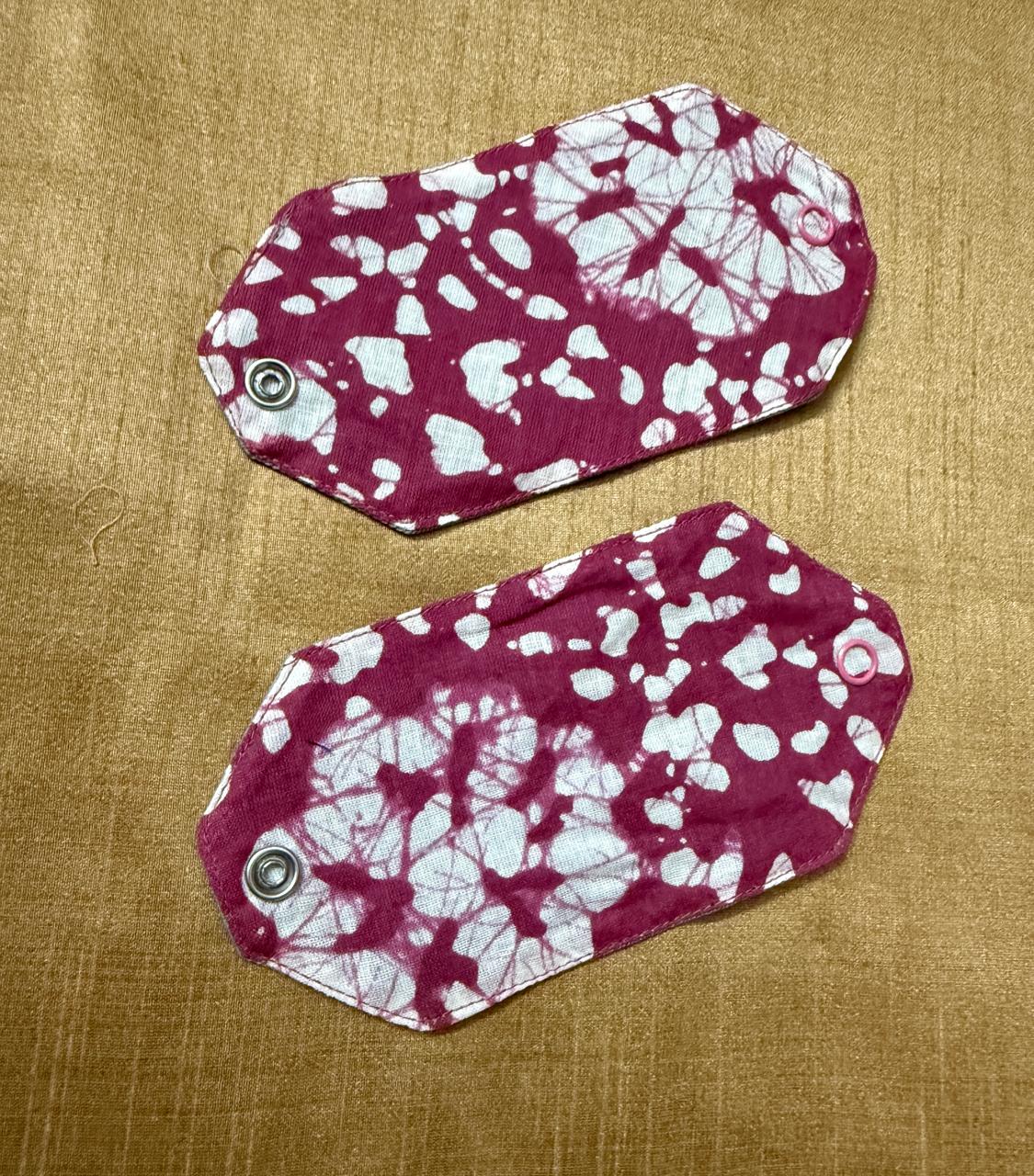 Pink Batik Cord Keeper – Travel Bag Identifier