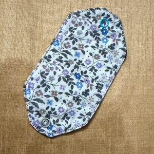 Grey Floral Cord Keeper – Travel Bag Identifier
