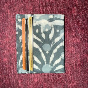 Batik Fabric Card Holder