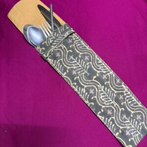 Batik Print Cutlery Pouch