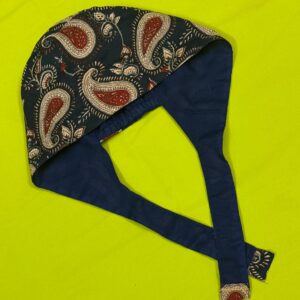 Paisley Kalamkari Reversible Scrub Cap